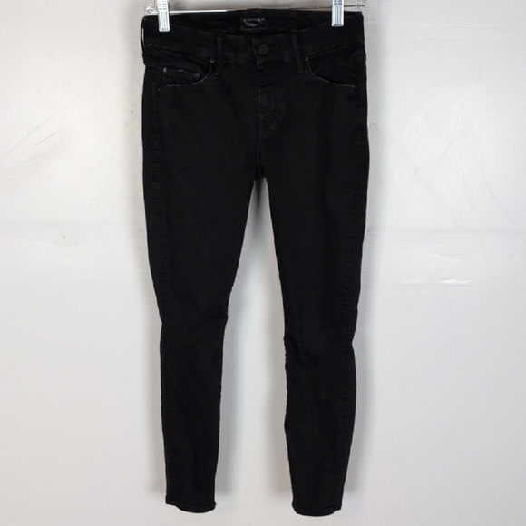 Mother The Looker Crop Jeans - Picture 1 of 10